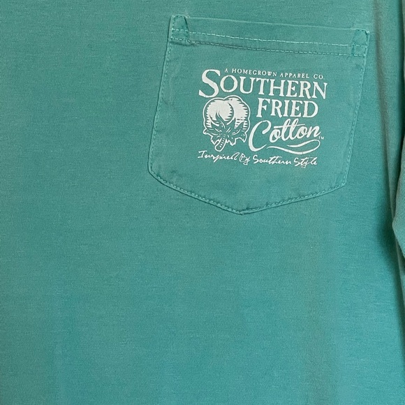 SOLD Southern Fried Cotton Short Sleeve T-Shirt - Picture 2 of 5